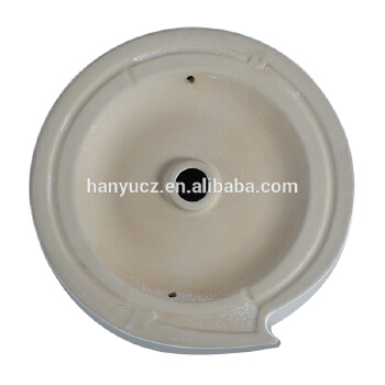 HY-8046 New Design White Color Ceramic Bathroom Basin 